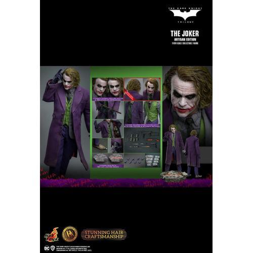 Figurine Hot Toys Dx33 - Dc Comics - The Dark Knight Trilogy - The Joker Deluxe Version