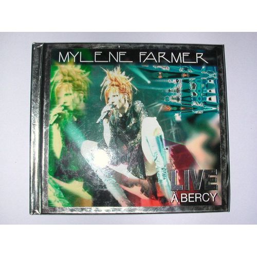 Mylene Farmer Live A Bercy -  Double Cd Dans Un Livret Argenté