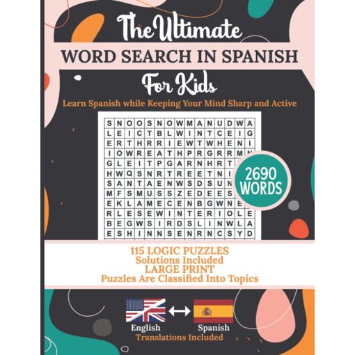 The Ultimate Word Search in Spanish for Kids: Spanish Word Games for ...