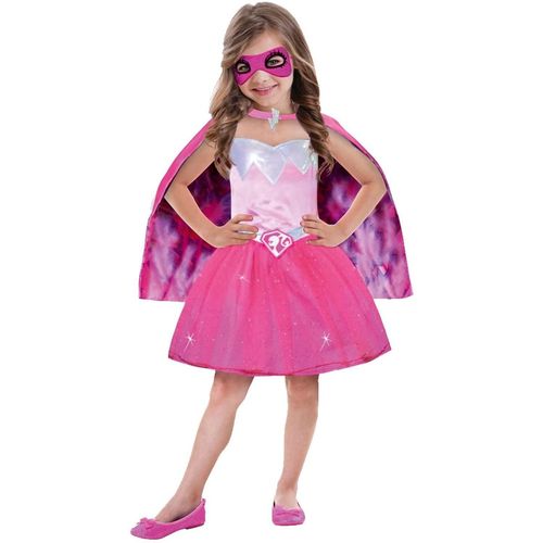 Déguisement Costume Enfant Barbie Power Princesse 3-5 Ans - Amscan