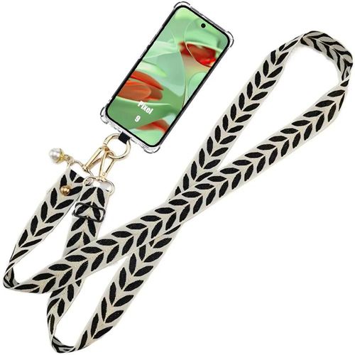 Coque Bandoulière Pour Google Pixel 9, Protection Silicone Antichoc Anti-Rayures Renforcée - E.F.Connection