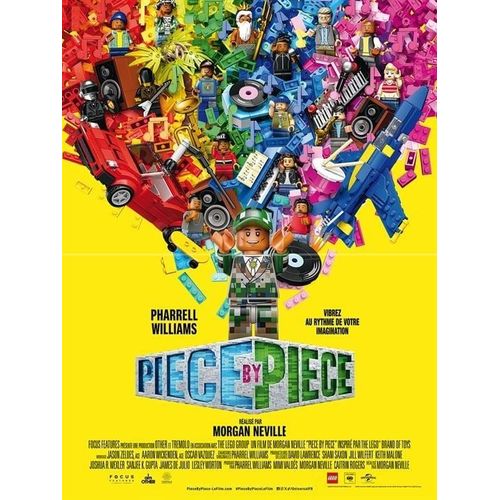 Piece By Piece - Affiche Originale De Cinéma - Format 40x60 Cm - Un Film De Morgan Neville Avec Les Voix De Pharrell Williams, Chad Hugo, Gwen Stefani / Lego - Année 2024
