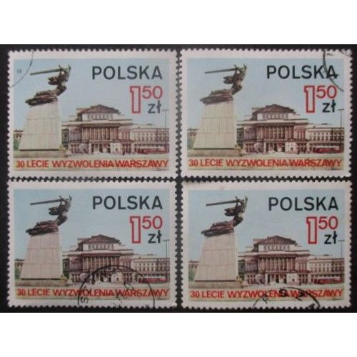 Pologne N°2200 X 4 Oblitéré