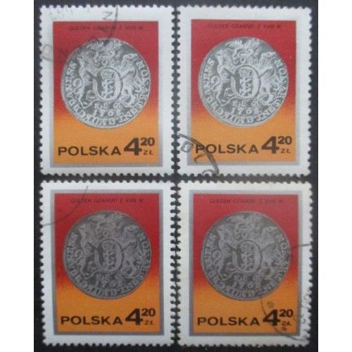 Pologne N°2357 X 4 Oblitéré