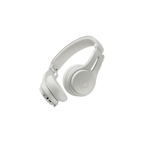 CASQUE ARCEAU SUPRA AURAL SANS FIL BLUETOOTH SKULLCANDY ICON ANC AVEC RÉDUCTION DE BRUIT ACTIVE BLANC ET ORANGE