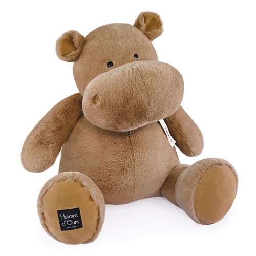 Peluche Hippopotame 85 Cm Marron - Histoire D'ours