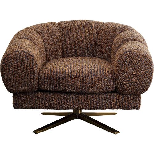 Fauteuil Pivotant Janno Marron Kare Design