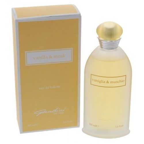 Eau De Toilette Pour Femme 100ml Gaudini Vanille Et Musc. Gandin Est Un Parfum Poudré Et Sucré. 