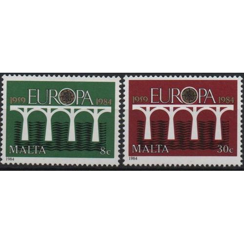 Malte Timbres Europa 1984-1985