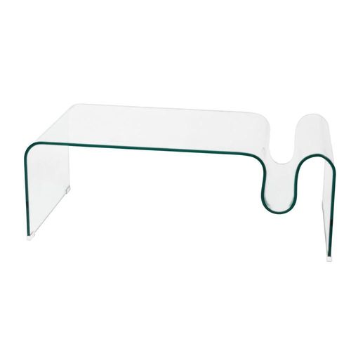 Table Basse Vague En Verre