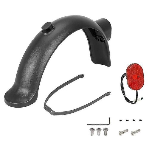Pour Xiaomi 4 Pro E-Scooter Abs Roue Arrière Garde-Boue Feu (Avec Accessoire D¿Installation)