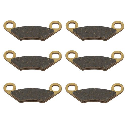 6pcs Moto Avant Arrière & Plaquettes De Frein Pour Polaris Sportsman 400 450 500 550 570 Sp X2 800 Atv Utv 2009-2020