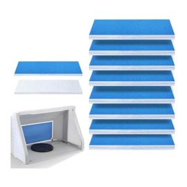 Filtre De Cabine De 8 Pièces, Ensemble De Filtre De Cabine, Conception De Double Couche Pour Les Amateurs De Peinture, Cabines
