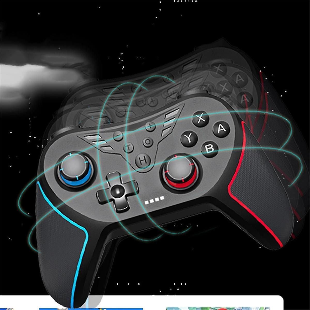Pour Switch Sans Fil Bluetooth Gamepad Hall Rocker Macro Programmation Somatic Ordinateur Jeu T43 Joystick