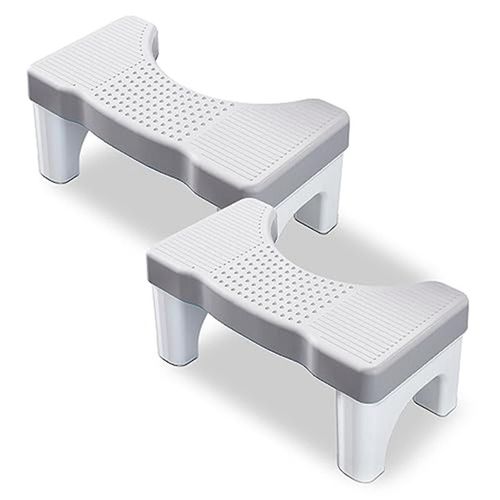 Tabouret De Caca De Toilette Accroupi, Tabouret De Caca En Plastique Portable Adulte, Tabouret De Caca De Toilette Adulte, Tabouret De Caca Pour Enfants, 2 Pcs