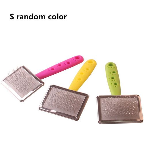 Brosse À N?ud En Acier Inoxydable Pour Animaux De Compagnie,Peigne D'épilation Pour Chien,Accessoires De Toilettage Pour Chiot,Fournitures Pour Chien - Type S