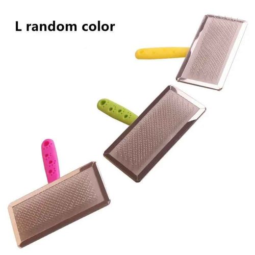 Peigne D'épilation En Acier Inoxydable Pour Animaux De Compagnie,Peigne De Toilettage À N?ud,Accessoires Pour Chiots Et Chiens,Brosse Pour Chien,Fournitures Pour Animaux De Compagnie,Livre - Type L