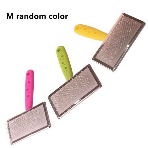 Peigne D'épilation En Acier Inoxydable Pour Animaux De Compagnie,Peigne De Toilettage À N?ud,Accessoires Pour Chiots Et Chiens,Brosse Pour Chien,Fournitures Pour Animaux De Compagnie,Livre - Type M #B