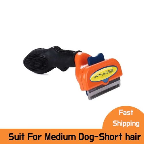 Peigne D'épilation Pour Animaux De Compagnie,Brosse D'épilation Pour Chien,Accessoires Pour Animaux De Compagnie,Outil De Toilettage Pour Chiot,Peignes De Perte De Cheveux - Type Dog M-Short Hair