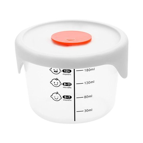 Boîte Alimentaire Pour Bébé,Facile À Utiliser,Marque De Mesure,Rangement,Filles Durable De Qualité Alimentaire,Boîte De Complément Alimentaire - Type White 1pc