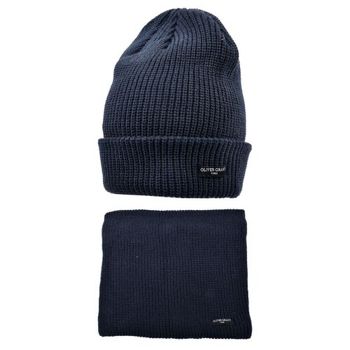 Pack Bonnet Tour De Cou Homme Oliver Grant Pack 4512 Marine