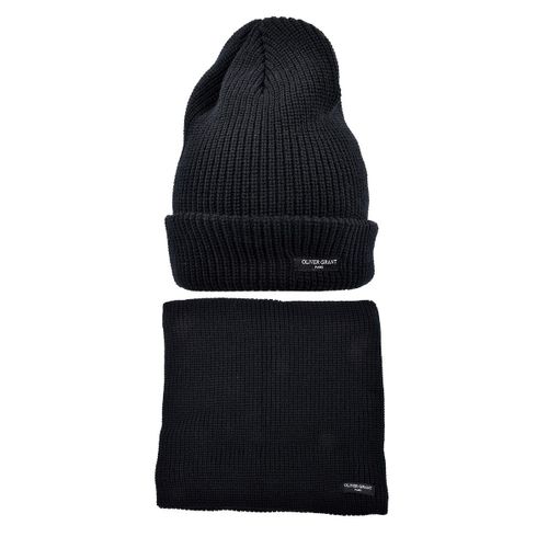 Pack Bonnet Tour De Cou Homme Oliver Grant Pack 4512 Noir