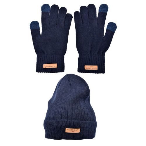 Pack Bonnet Gants Homme Oliver Grant Pack 2312 Marine