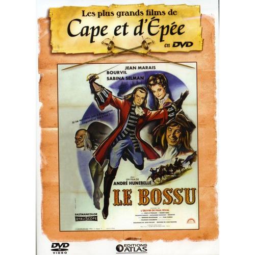 Jaquette DVD de Le bossu (Jean Marais) v2 - Cinéma Passion