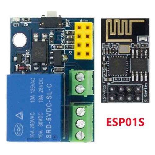 Esp-8in1-01 esp-1s 5v relais choses maison intelligente télécommande commutateur téléphone app sans fil WiFi module pour Ardu37 - Type Module with ESP01S