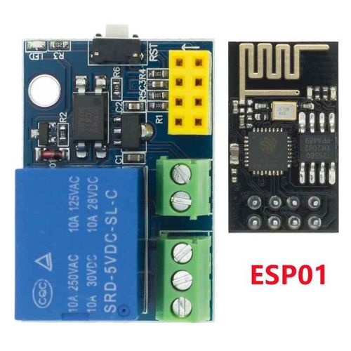 Esp-8in1-01 esp-1s 5v relais choses maison intelligente télécommande commutateur téléphone app sans fil WiFi module pour Ardu37 - Type Module with ESP01
