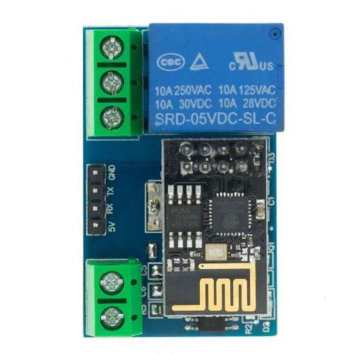 Esp-8in1-01 esp-1s 5v relais choses maison intelligente télécommande commutateur téléphone app sans fil WiFi module pour Ardu37 - Type Module with ESP01-gr
