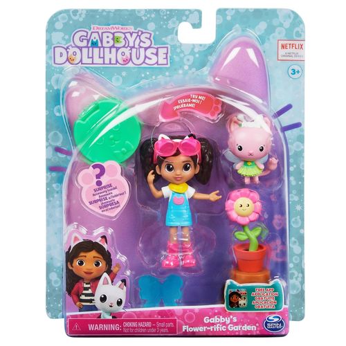 Gabby Et La Maison Magique Pack 2 Figurines Et Accessoires Jardin Enchanté Gabby Et La Maison Magique