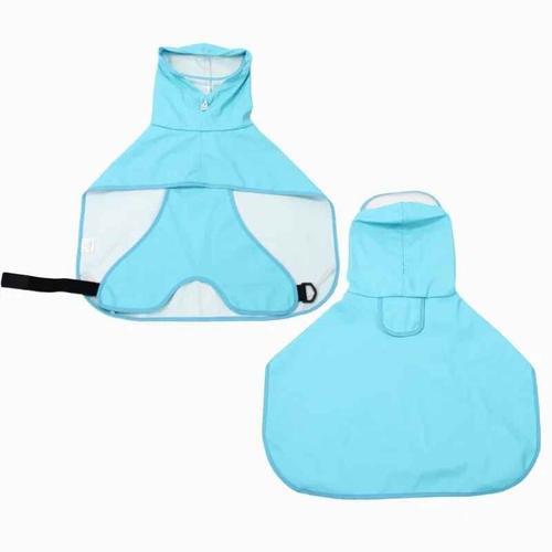 Vêtements Mignons En Pu Doux Et Respirants Pour Animaux De Compagnie,Chapeau,Manteau,Jaune D'?uf,Imperméable Pour Chien,Fournitures Pour Hommes,Vêtements D'extérieur,Hiver - Type Bleu-Xl