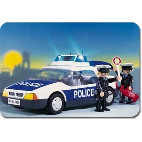 playmobil voiture police vintage 2