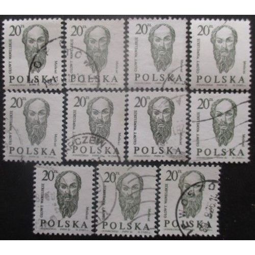 Pologne N°2846 X 11 Oblitéré