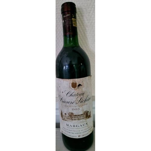 1 Btl De Chateau Prieure Lichine 1988 Margaux