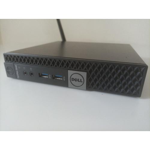 Dell OptiPlex 3050M Intel Core i3-6100T - 3.20 Ghz - Ram 4 Go - SSD 128 Go + DD 640 Go