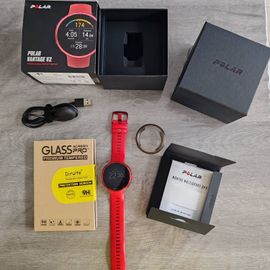 Montre Connectée Polar Vantage V2 Red Taille M /L