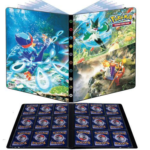Pokémon - Ultra Pro - Portfolio - A4 - 9 Cases - Ev02 - Évolutions À Paldea - 10 Pages De 9 Cases