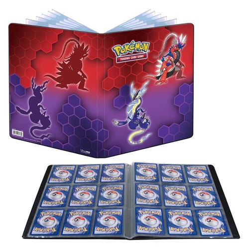 Pokémon - Ultra Pro - Portfolio - A4 - 9 Cases - Koraidon & Miraidon - 10 Pages De 9 Cases