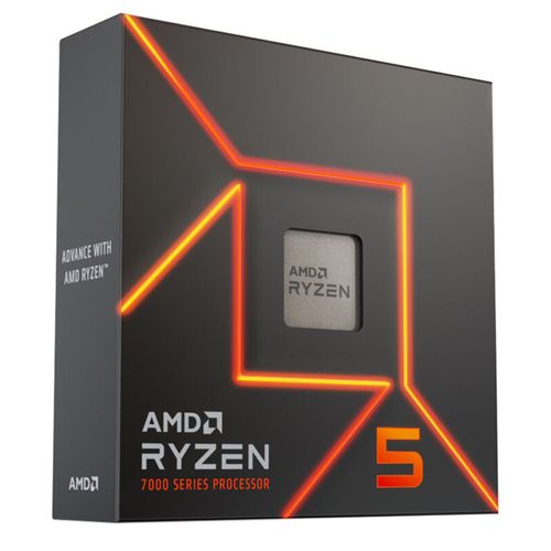 AMD CPU Ryzen 5 7600X 4,70 GHz tray 100-000000593 (AM5, 4.70?GHz, 6?-Core), Processeur