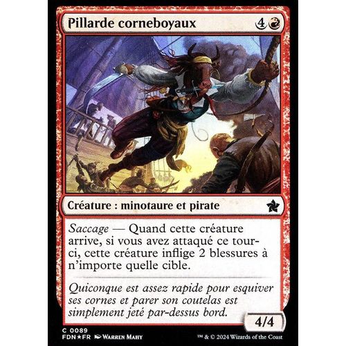 Pillarde Corneboyaux - Foil - Magic - Fondations Vf - C - 89