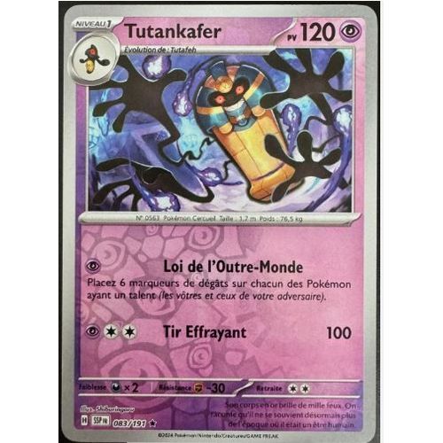 Pokémon Tutankafer Reverse 083 / 191 Ev8 Etincelles