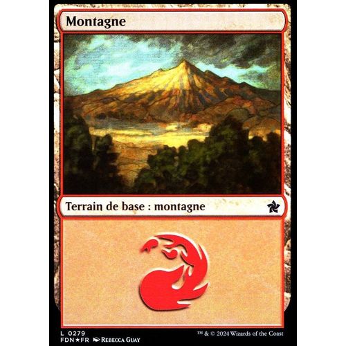 Montagne - Foil - Magic - Fondations Vf - C - 279