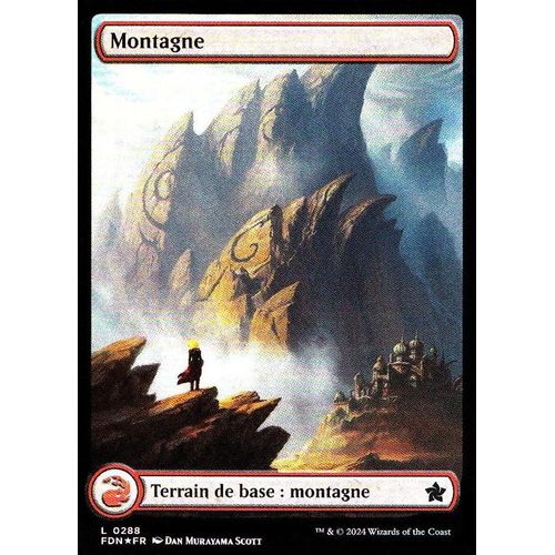 Montagne - Foil - Magic - Fondations Vf - C - 288