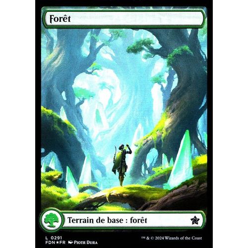 Forêt - Foil - Magic - Fondations Vf - C - 291