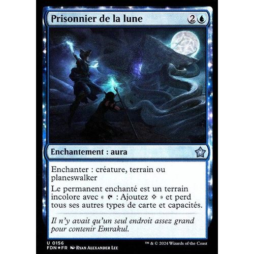 Prisonnier De La Lune - Foil - Magic - Fondations Vf - U - 156