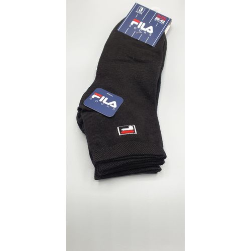 Lot De 3 Paires De Chaussettes Fila Noir Taille 3/42