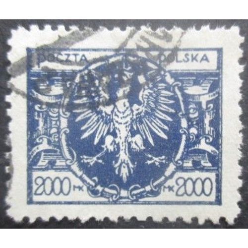 Pologne N°267 Armoirie Oblitéré