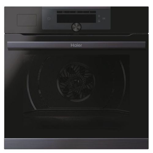 Four - Haier HWO60SM4FS8BH - Classe A+ - Steam Assisted - Pyrolytic + Hydrolytic - 70 litres - Noir